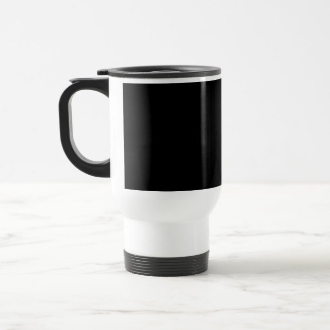 Taza De Viaje Color sólido personalizable (Izquierda)