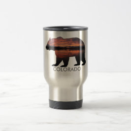 Taza De Viaje Colorado Bear | Amanecer | Silencio plateado