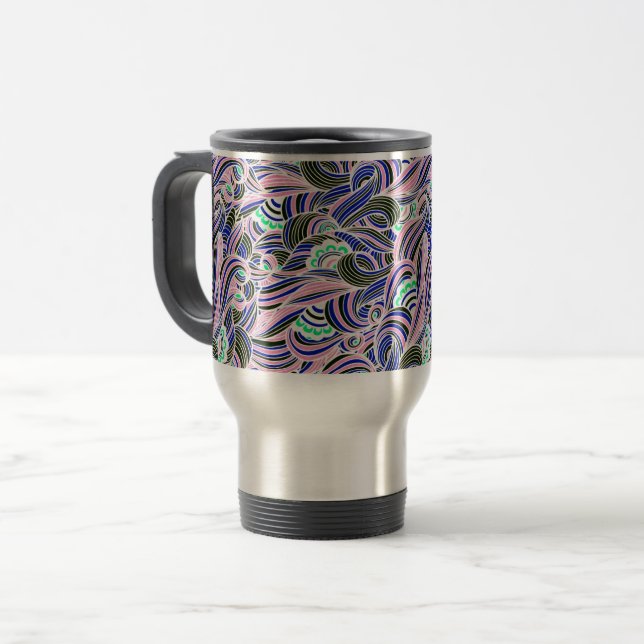 Taza De Viaje Colores giratorios (Anverso izquierdo)