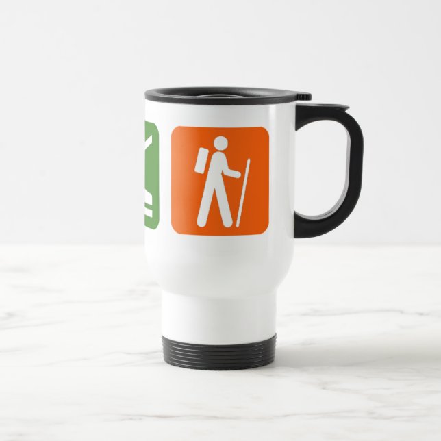 Taza De Viaje Coma caminar del sueño (Derecha)