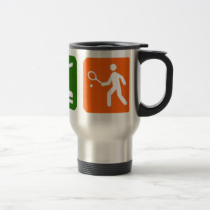 Taza De Viaje Coma el tenis del sueño