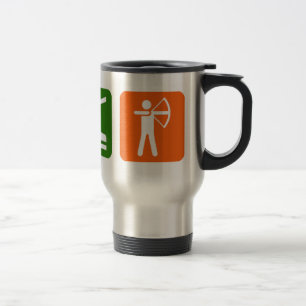 Taza De Viaje ¡Coma el tiro al arco del sueño!