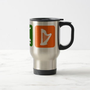 Taza De Viaje Coma la arpa del sueño