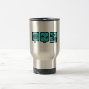 Taza De Viaje Coma las tormentas de la caza del sueño