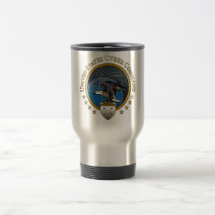 Taza De Viaje Comando cibernético de los E.E.U.U.