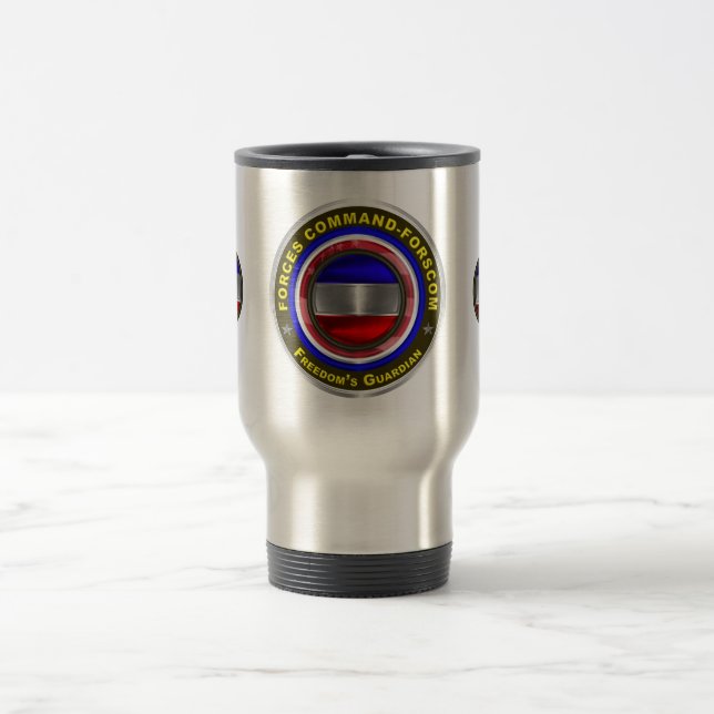 Taza De Viaje Comando de Fuerzas FORSCOM (Centro)