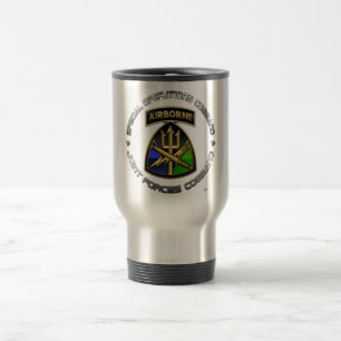 Taza De Viaje Comando de las Fuerzas Conjuntas de la SOC CSIB+SS