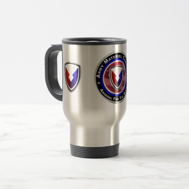 Taza De Viaje Comando de Material del Ejército - AMC (Anverso izquierdo)