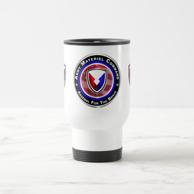 Taza De Viaje Comando de Material del Ejército - AMC (Centro)