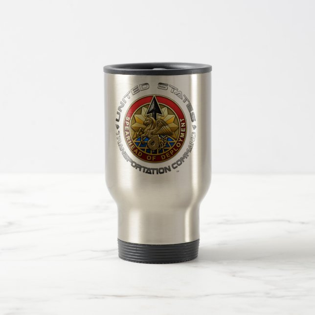 Taza De Viaje Comando de Transporte de Estados Unidos (Centro)