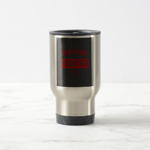 Taza De Viaje Combatiente de Krav Maga