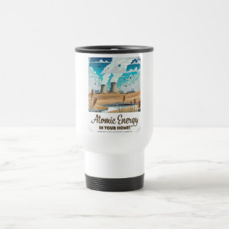Taza De Viaje Comercial de energía atómica