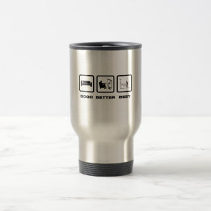 Taza De Viaje Comerciante financiero