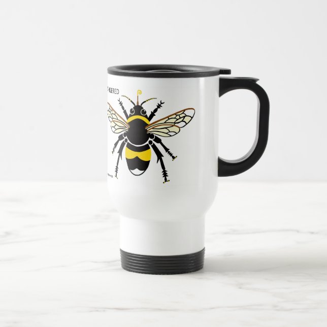 Taza De Viaje ¡Cómete café! Bumble BEE - Conservación - Ecología (Derecha)