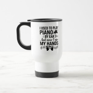 Taza de viaje Commuter 15 oz Oreja Piano
