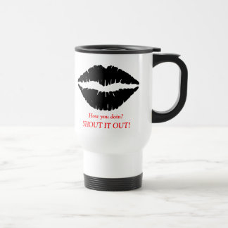 Taza De Viaje ¿Cómo usted doin? Taza del viaje