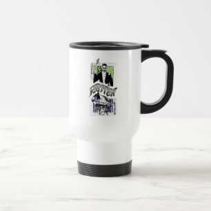 Taza De Viaje Comodín y Harley del pelotón el   del suicidio
