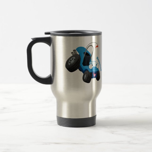 Taza De Viaje Cómprate dune buggy fuera del personalizado del ve (Izquierda)
