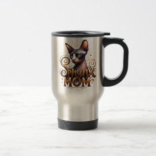 Taza de viaje con asa para el día de la madre de g