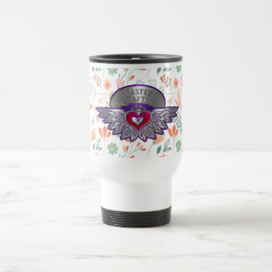 Taza de viaje con insignia de maestro de álbum de 