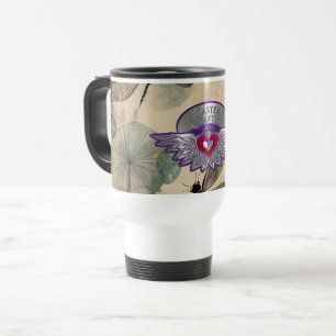 Taza de viaje con insignia de maestro de álbum de 