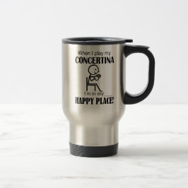 Taza De Viaje Concertina Happy Place
