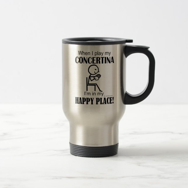 Taza De Viaje Concertina Happy Place (Derecha)