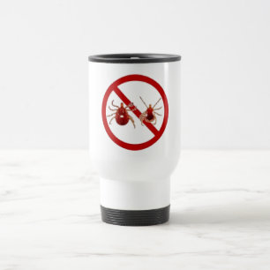 TAZA DE VIAJE ¡CONCIENCIA DE LA ENFERMEDAD DE LYME!