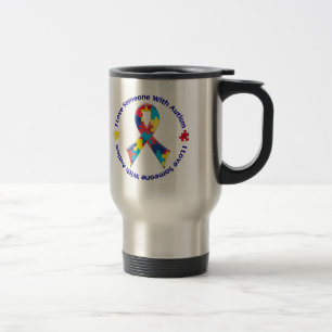 Taza De Viaje Conciencia del autismo