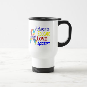 Taza De Viaje Conciencia del autismo