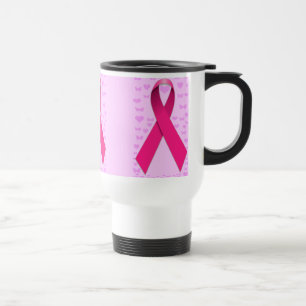 Taza De Viaje Conciencia sobre el cáncer de mama_