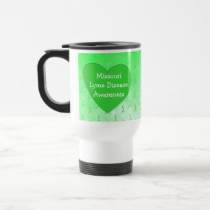 Taza De Viaje Concientización sobre la enfermedad de Lyme en Mis