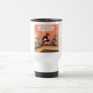 Taza De Viaje Concurso de Talones de Aves de Presa