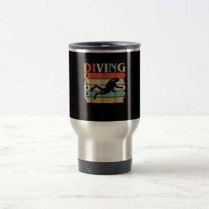 Taza De Viaje Concurso deportivo de buceo de vintage Regalo de a