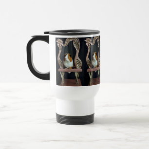 Taza De Viaje Conejillo de Indias Arpa – Tierno Animal de Cuento