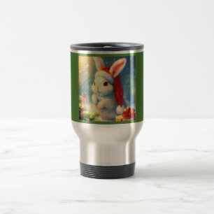 Taza De Viaje Conejo 2 de navidades