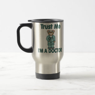 Taza De Viaje Confía en mí, soy Médica