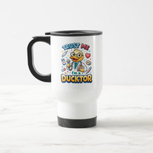 Taza De Viaje Confía en mí, soy un patólogo Día divertido del mé