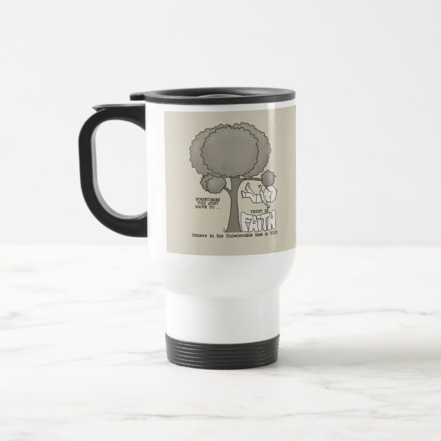 Taza De Viaje Confianza en la fe (Izquierda)