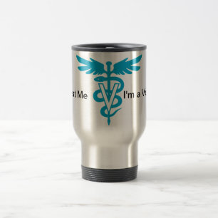 Taza De Viaje Confíeme en, yo son una tecnología del veterinar