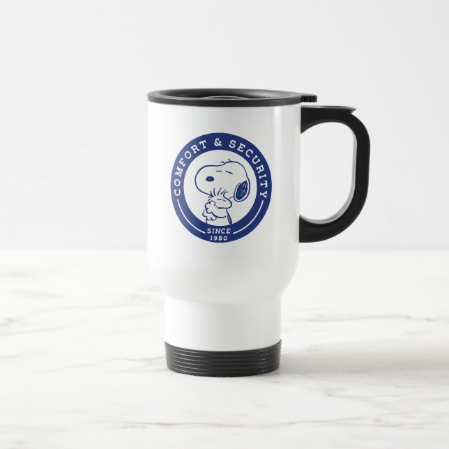 Taza De Viaje Confort y seguridad | Snoopy & Woodstock Hug (Derecha)