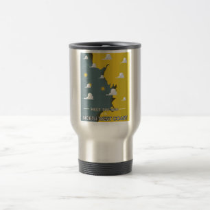Taza De Viaje Conoce el Sol, en la Costa Noroeste