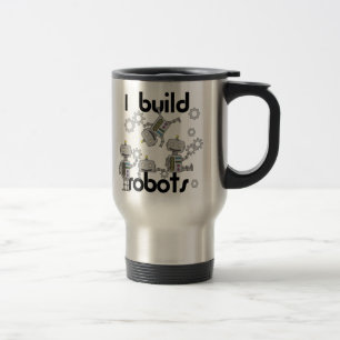 Taza De Viaje Construyo los robots