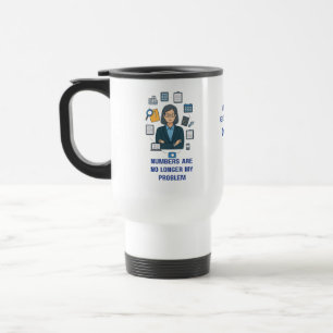 Taza De Viaje Contador Jubilado Regalo Divertido de Jubilación l