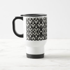Taza De Viaje Contraste blanco y negro