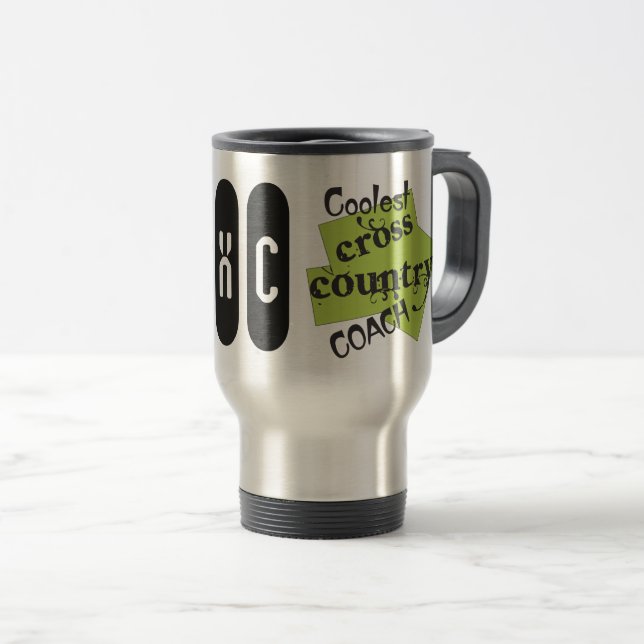 Taza De Viaje Coolest Cross Country Coach (Anverso derecho)
