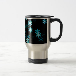 Taza De Viaje Copia de Nieve de Navidad Mágica