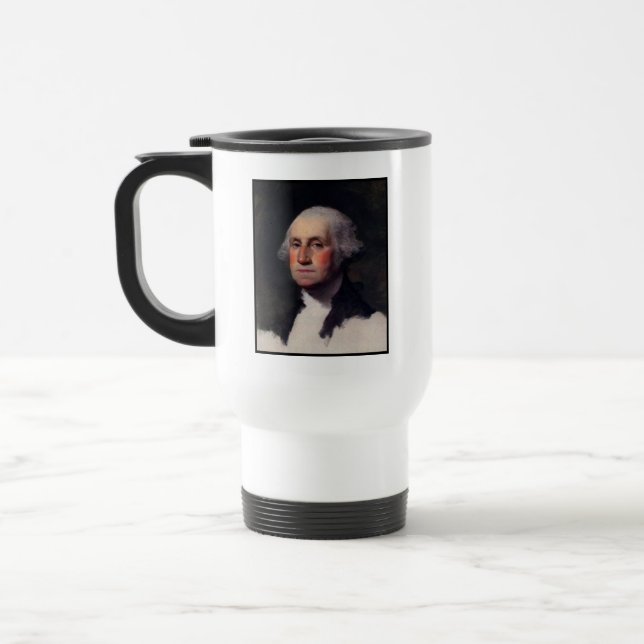 Taza De Viaje Copy Anthaeneum George Washington, Gilbert Stuart (Izquierda)
