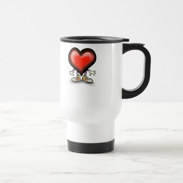 Taza De Viaje Corazón (Derecha)