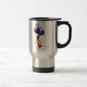 Taza De Viaje Corazón del guerrero filipino